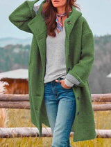 Melina | Fleece Plush Long-Sleeve Jacket for Women