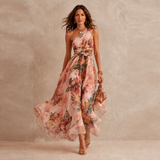 Aurora | One-Shoulder Floral Dress