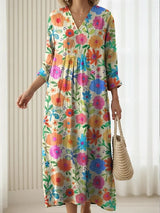 Emma | Everyday Comfort Flattering Midi Dress for Women