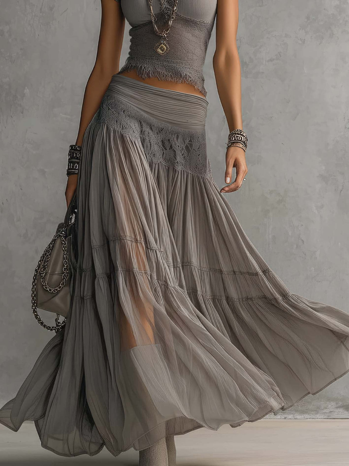 Caterina | Ethereal Boho Two-Piece Set for Women