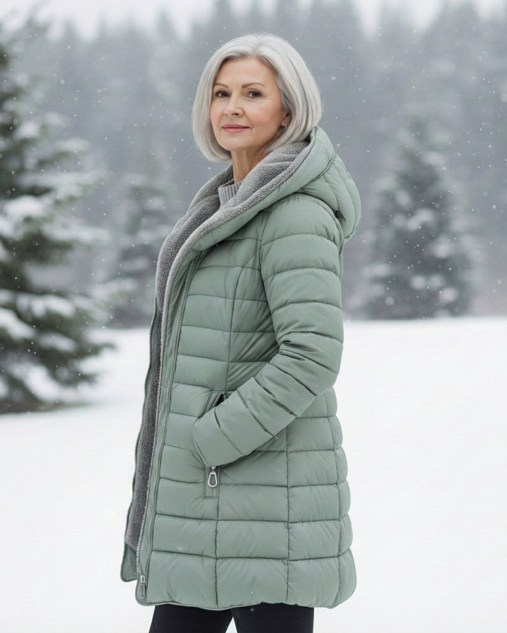 Corinne | Quilted Hooded Winter Jacket
