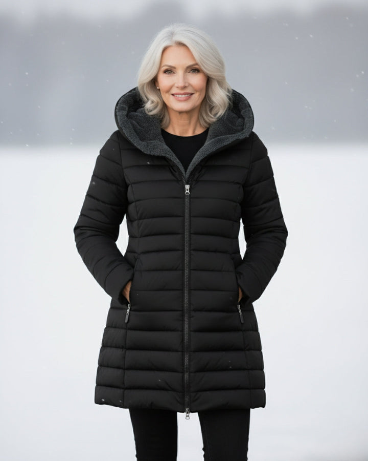 Corinne | Quilted Hooded Winter Jacket