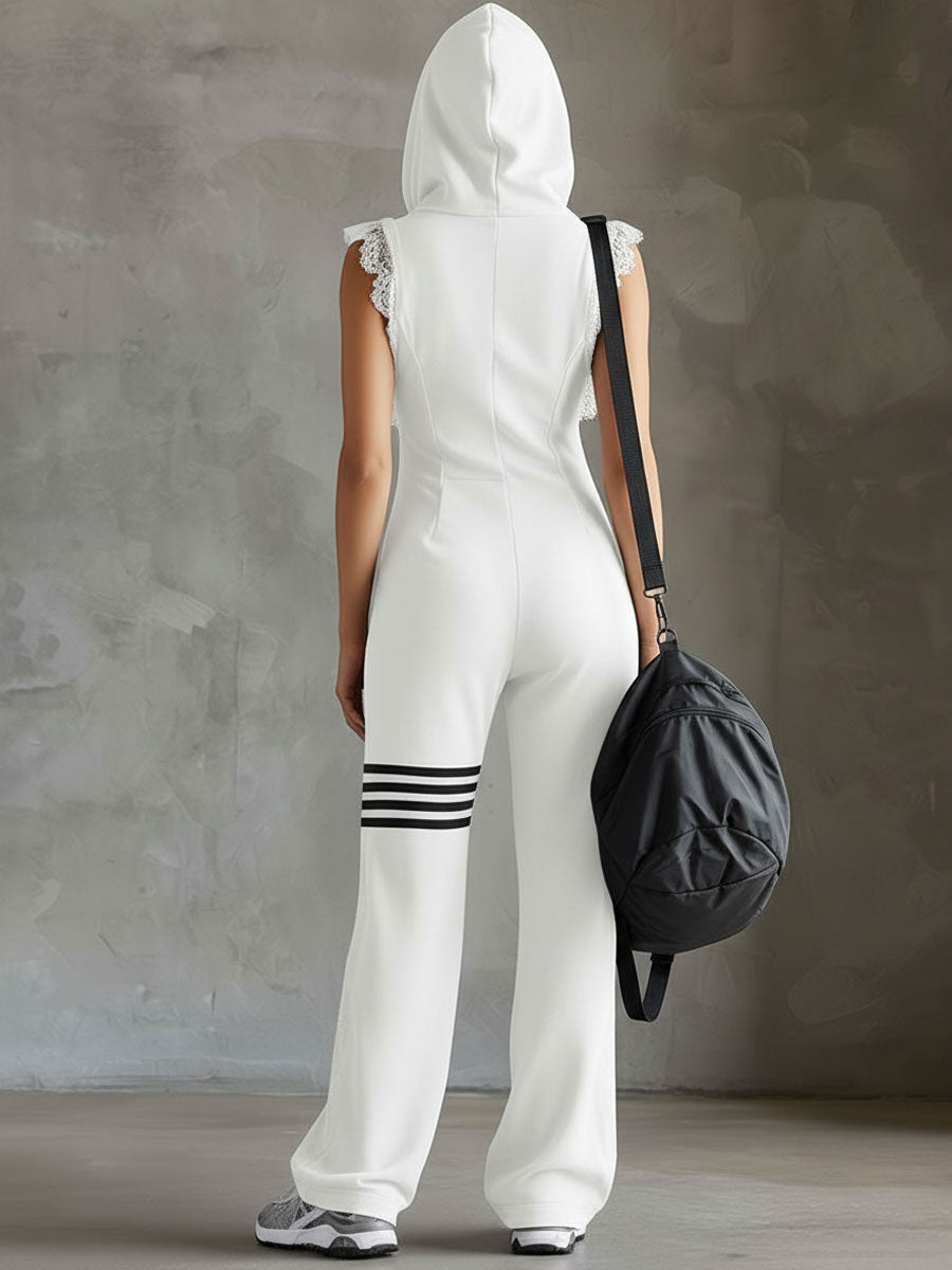 Eleanor | Retro Wide-Leg Jumpsuit for Women | Smart Casual
