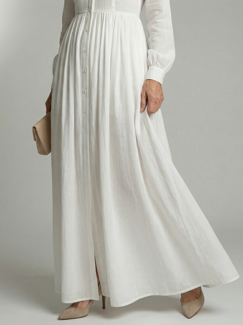 Lioren | Soft Flow Maxi Dress for Women | Elegant Casual