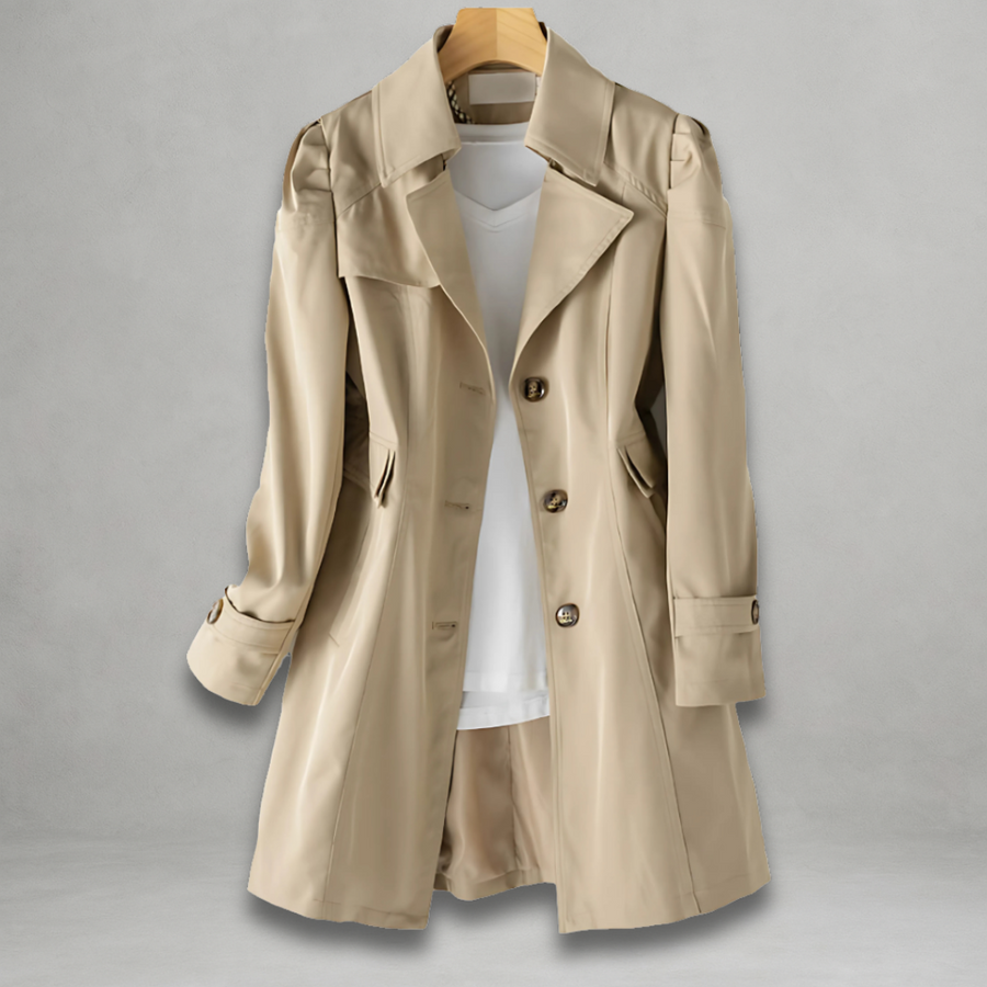 Evie | Spring Trench Coat for Women | Lightweight Outerwear