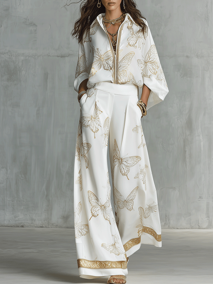 Bohemian Luxe | Elegant Two-Piece Set for Women