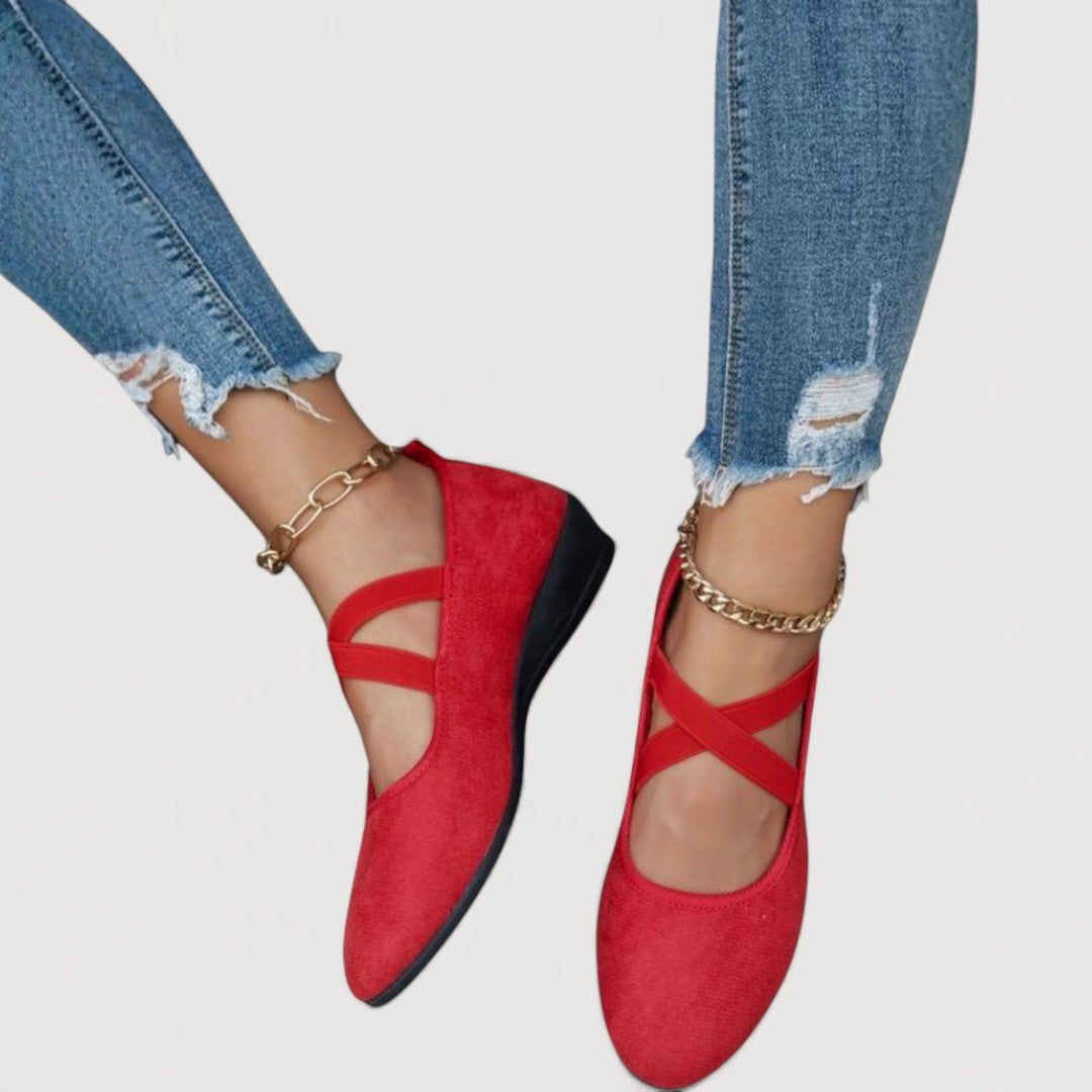 Livia | Elegant Comfort Flat Shoes for Women | Daily Wear