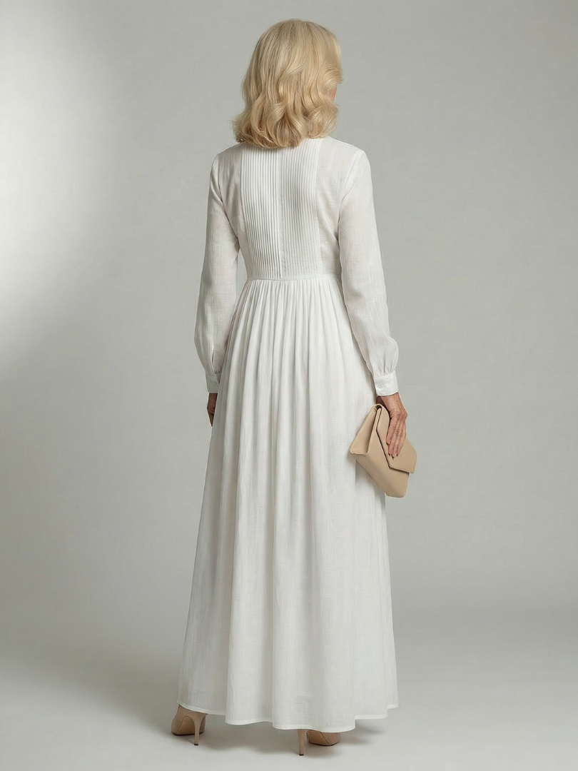 Lioren | Soft Flow Maxi Dress for Women | Elegant Casual