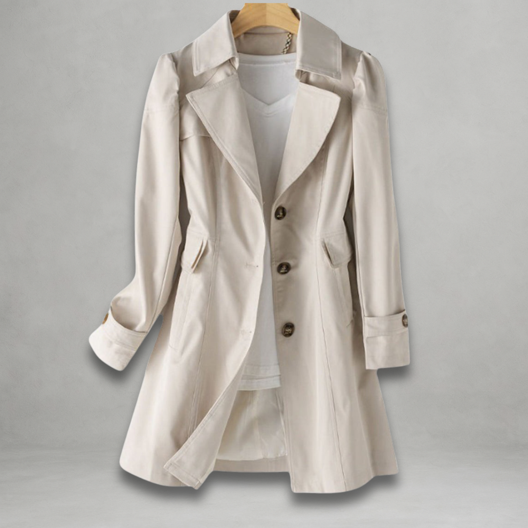Evie | Spring Trench Coat for Women | Lightweight Outerwear