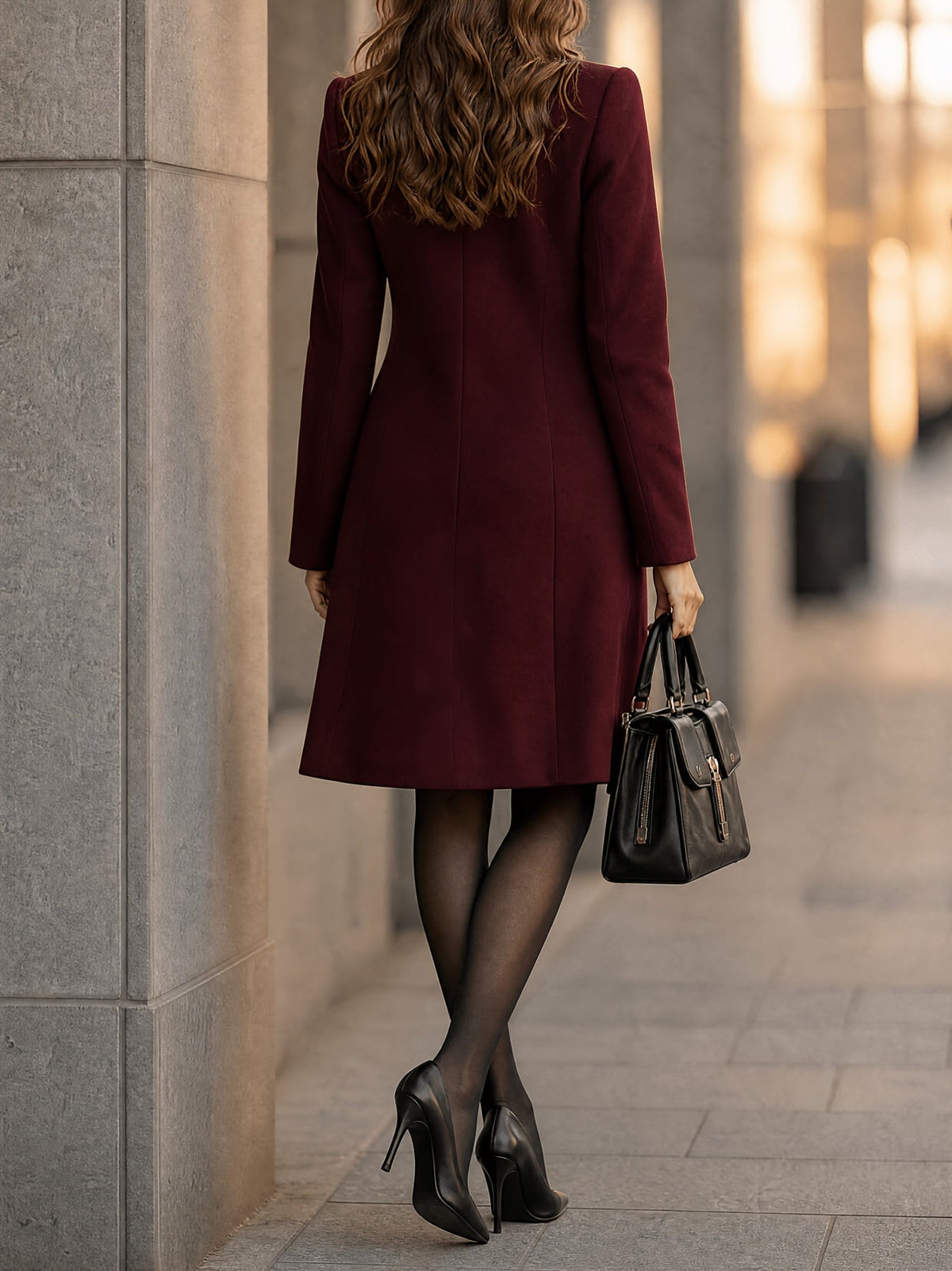 Danielle | Double-Breasted Tailored Coat