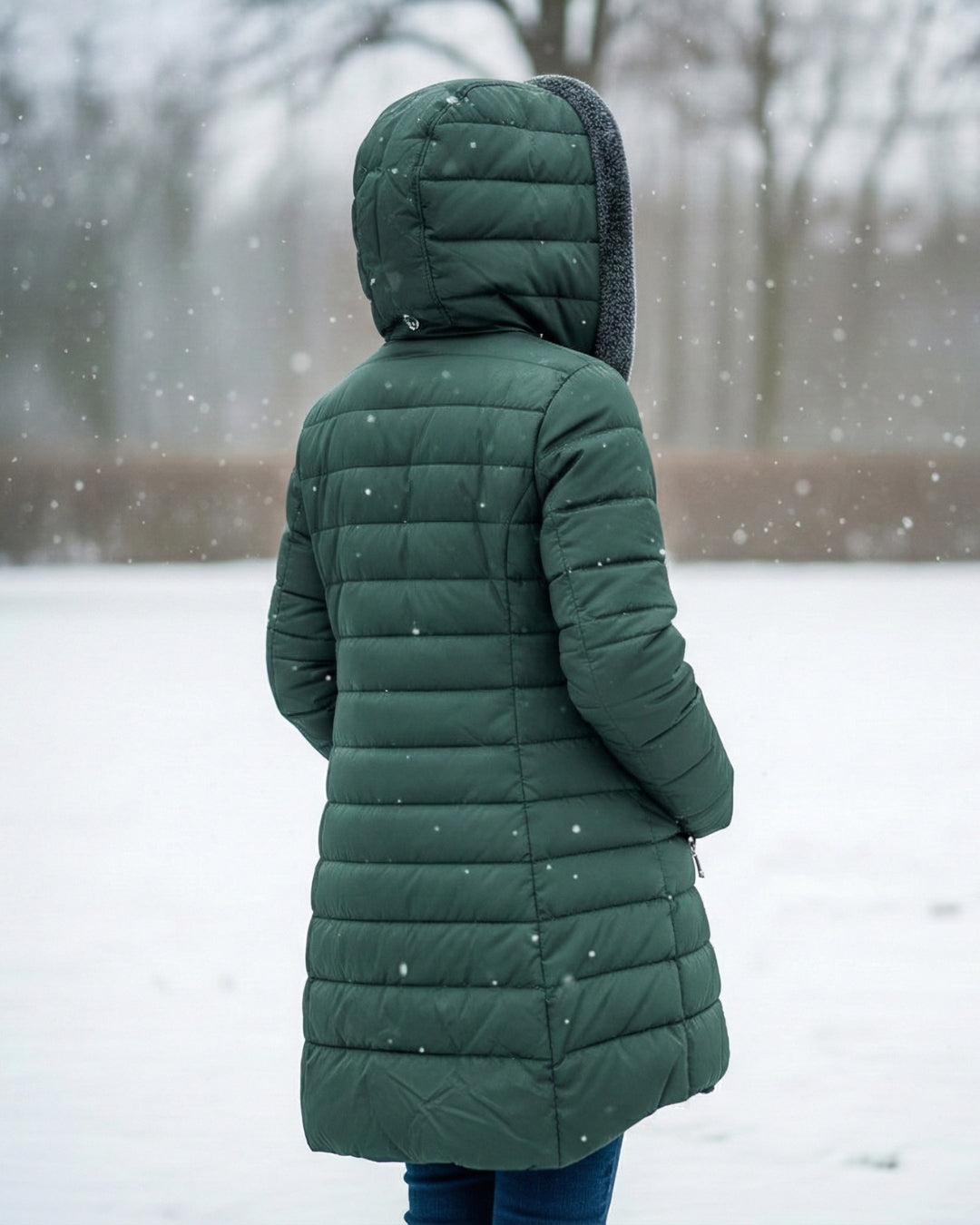 Corinne | Quilted Hooded Winter Jacket