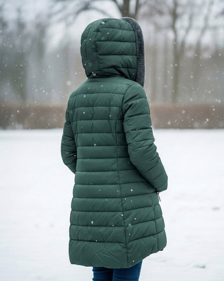 Corinne | Quilted Hooded Winter Jacket