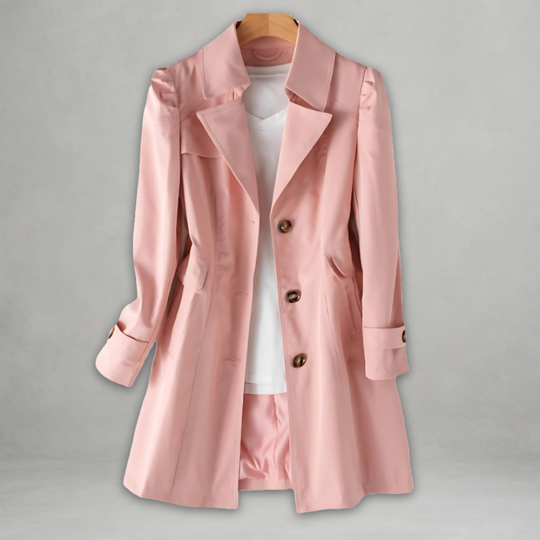 Evie | Spring Trench Coat for Women | Lightweight Outerwear