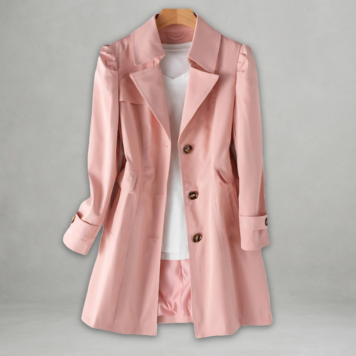 Evie | Spring Trench Coat for Women | Lightweight Outerwear