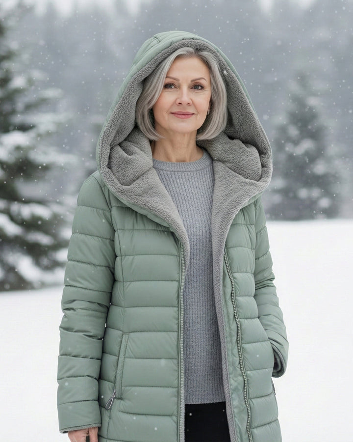 Corinne | Quilted Hooded Winter Jacket
