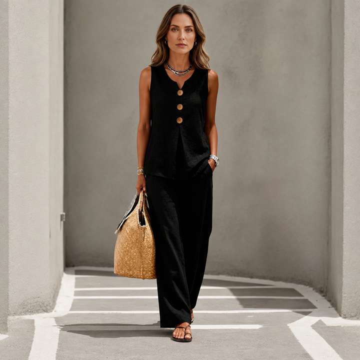 Emily | Loose Top &amp; Pants Set
