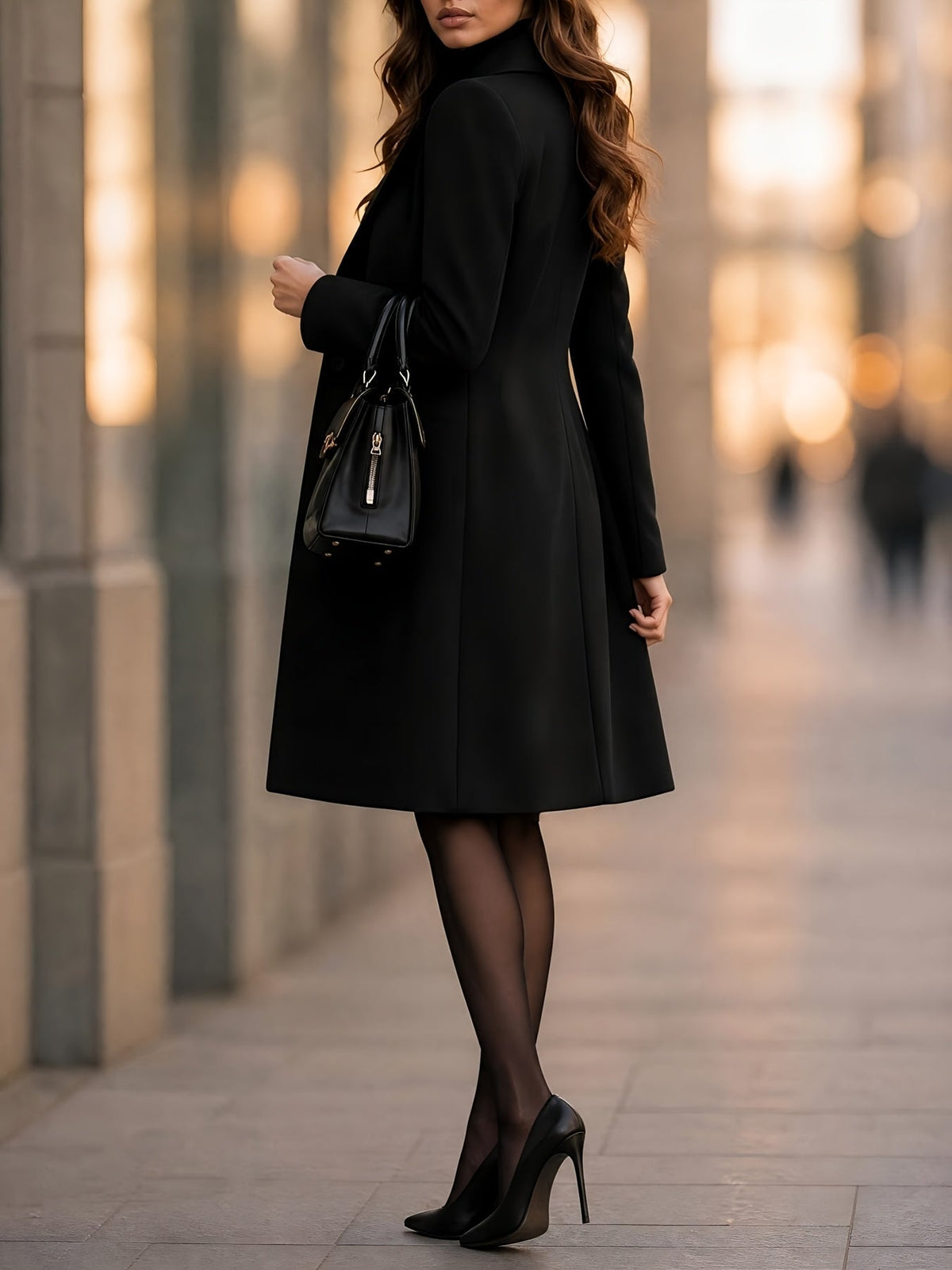Danielle | Double-Breasted Tailored Coat