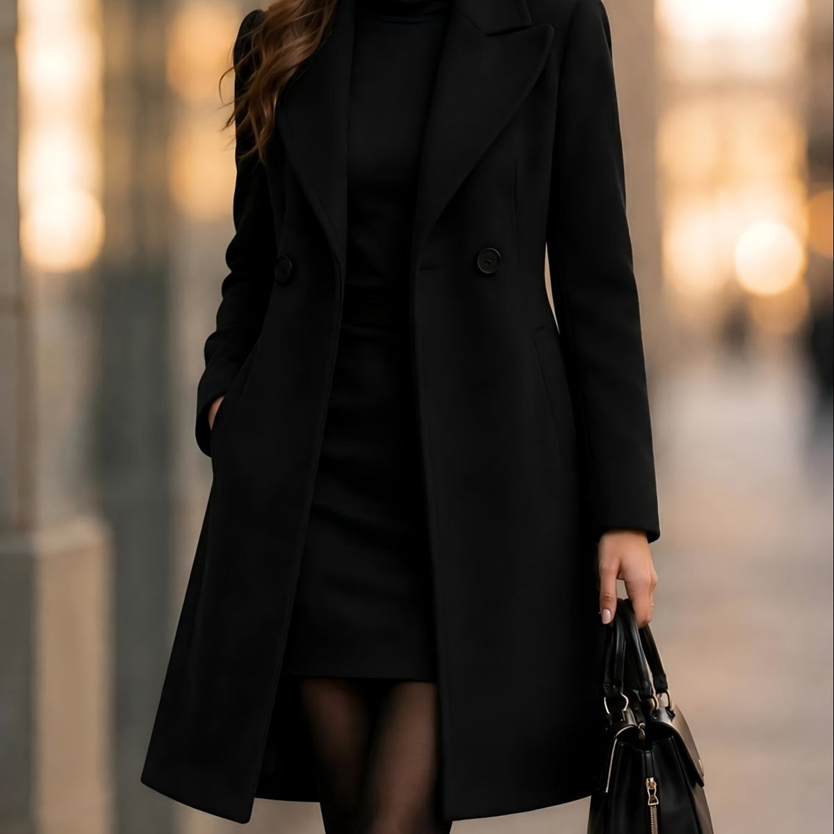 Danielle | Double-Breasted Tailored Coat