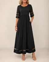 Aubrey | Tummy-Smoothing A-Line Midi Dress
