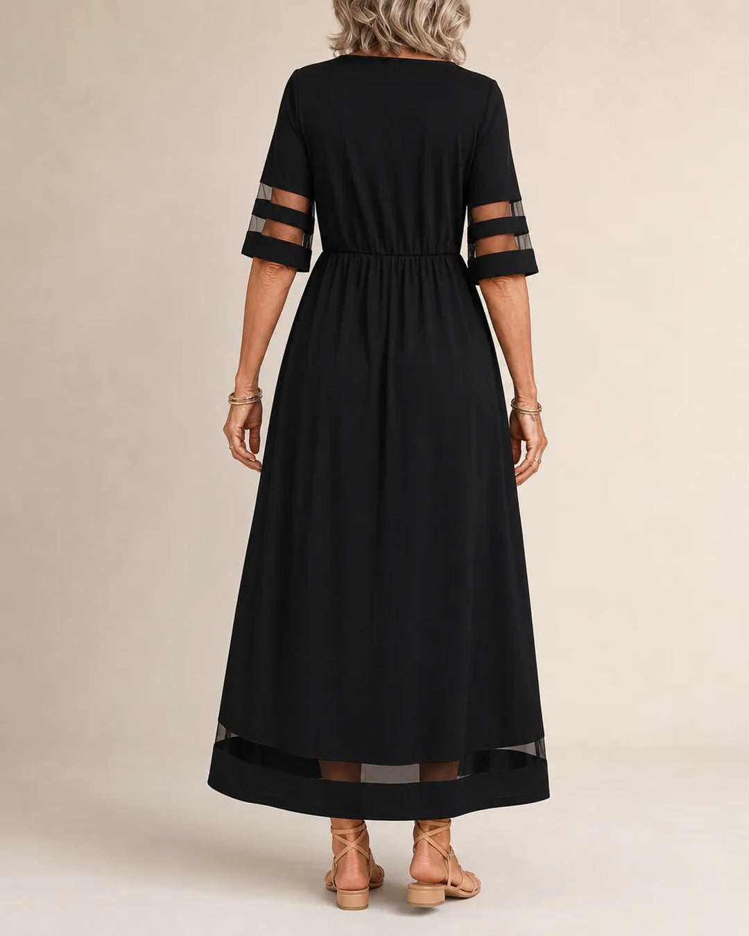 Aubrey | Tummy-Smoothing A-Line Midi Dress