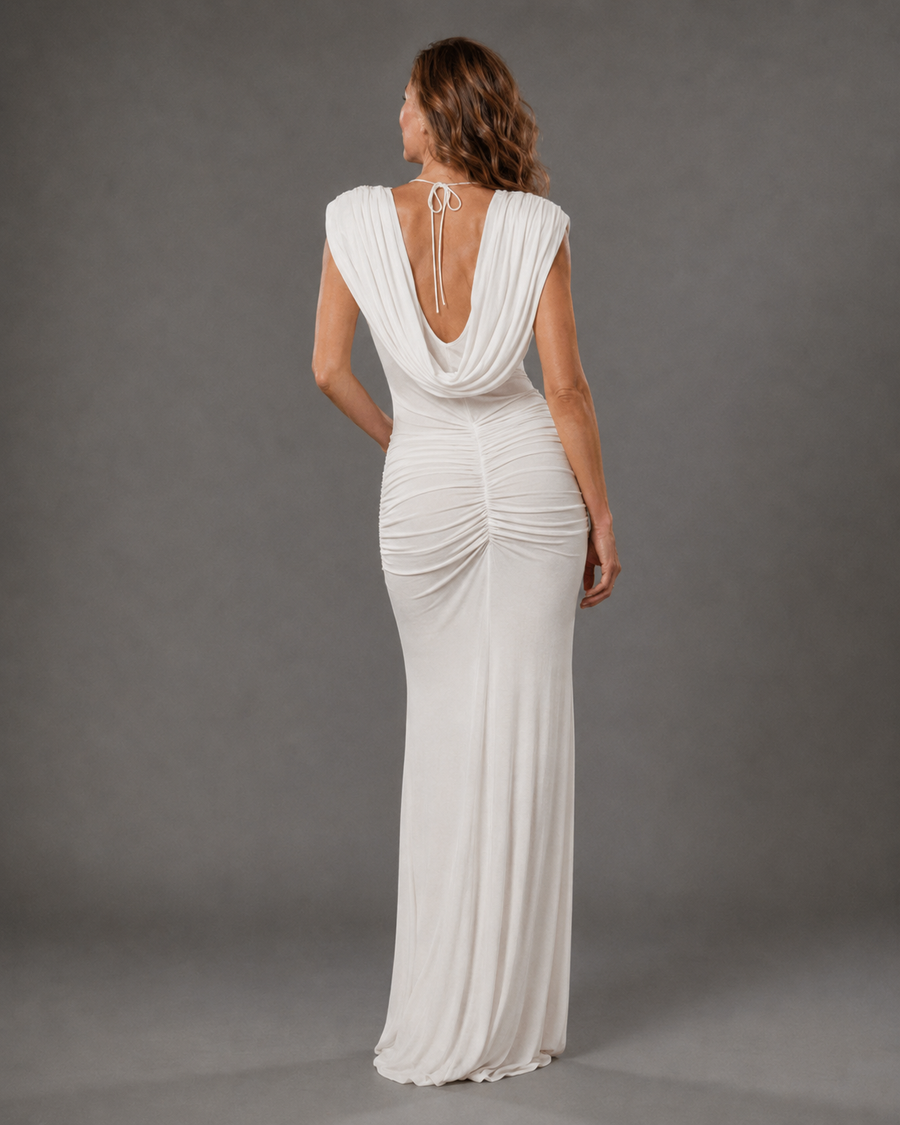 Scarlett | Drape Maxi Dress