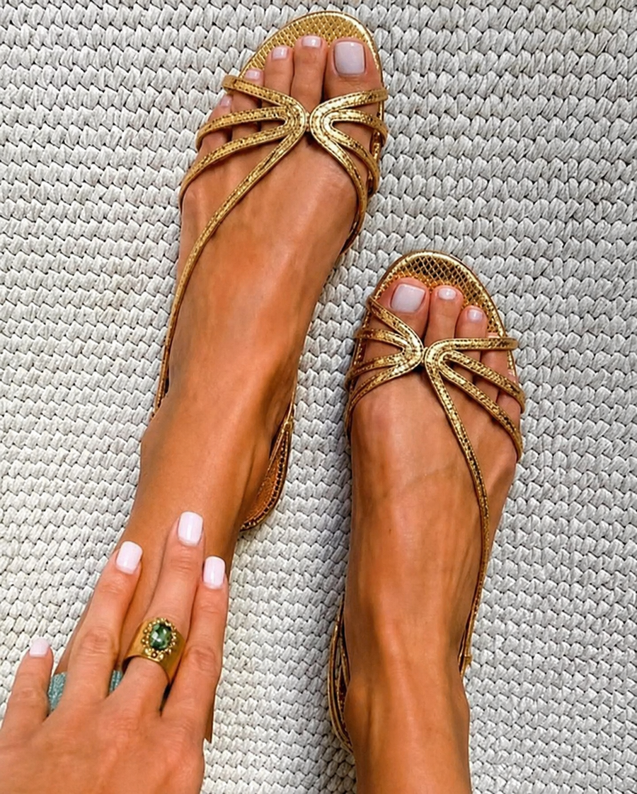Ginevra | Golden Comfort Sandals for Women