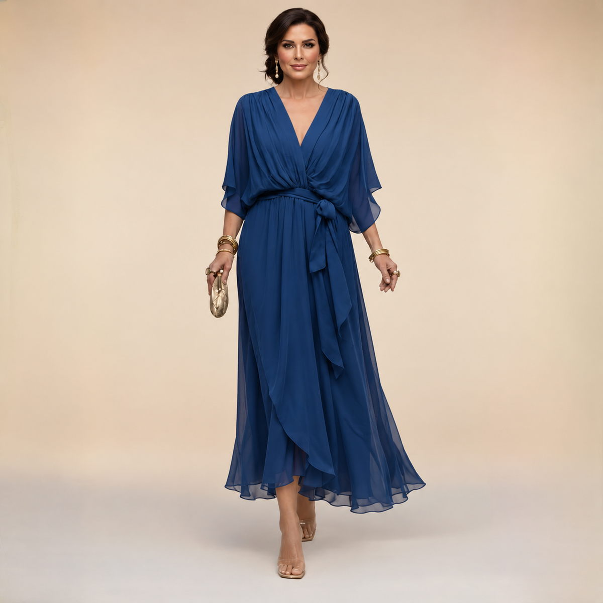 Monica | V-neck dress