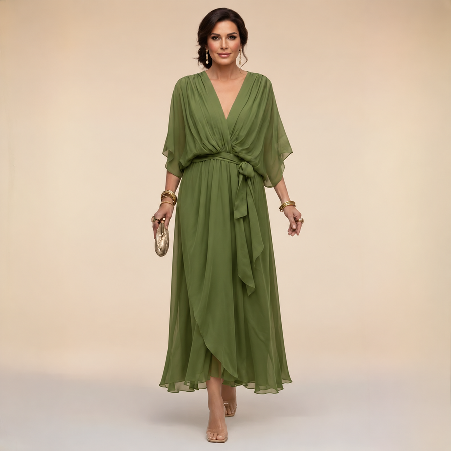 Monica | V-neck dress