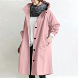 Marielle | Hooded Longline Trench Coat