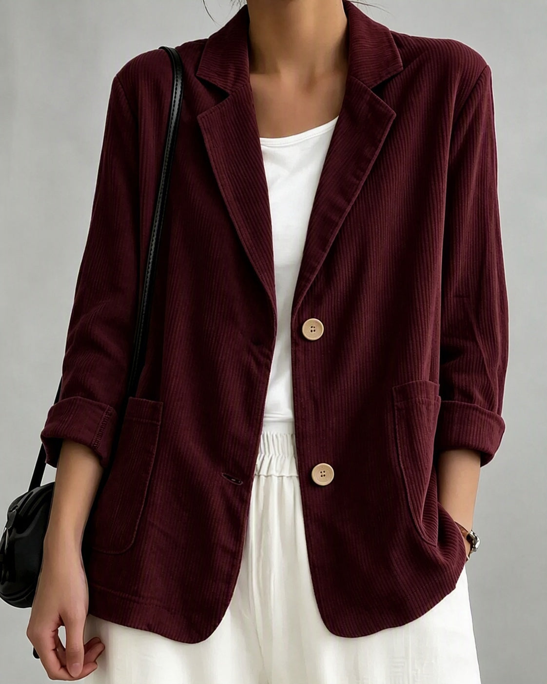 Audrey | Single-Breasted Blazer