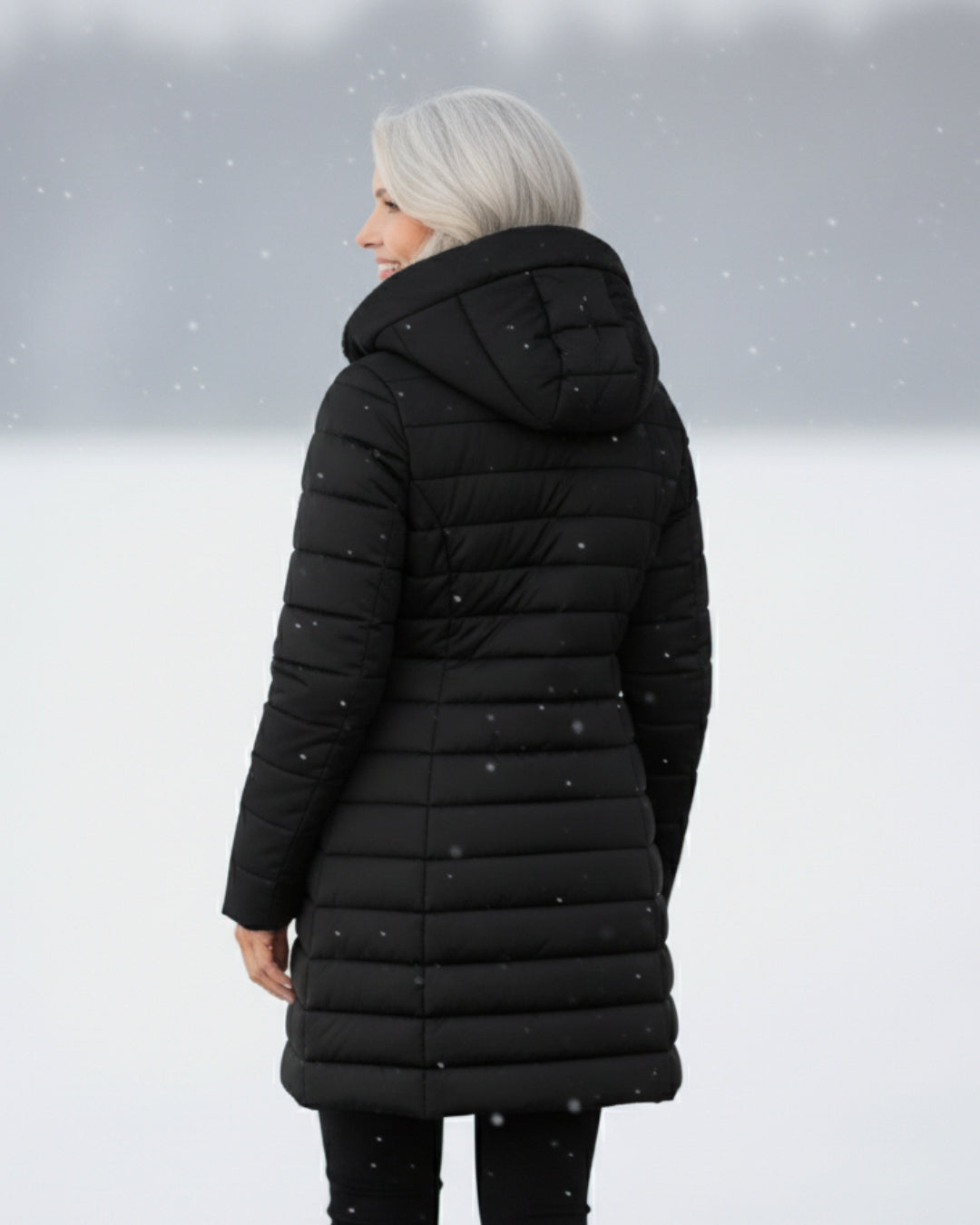 Corinne | Quilted Hooded Winter Jacket