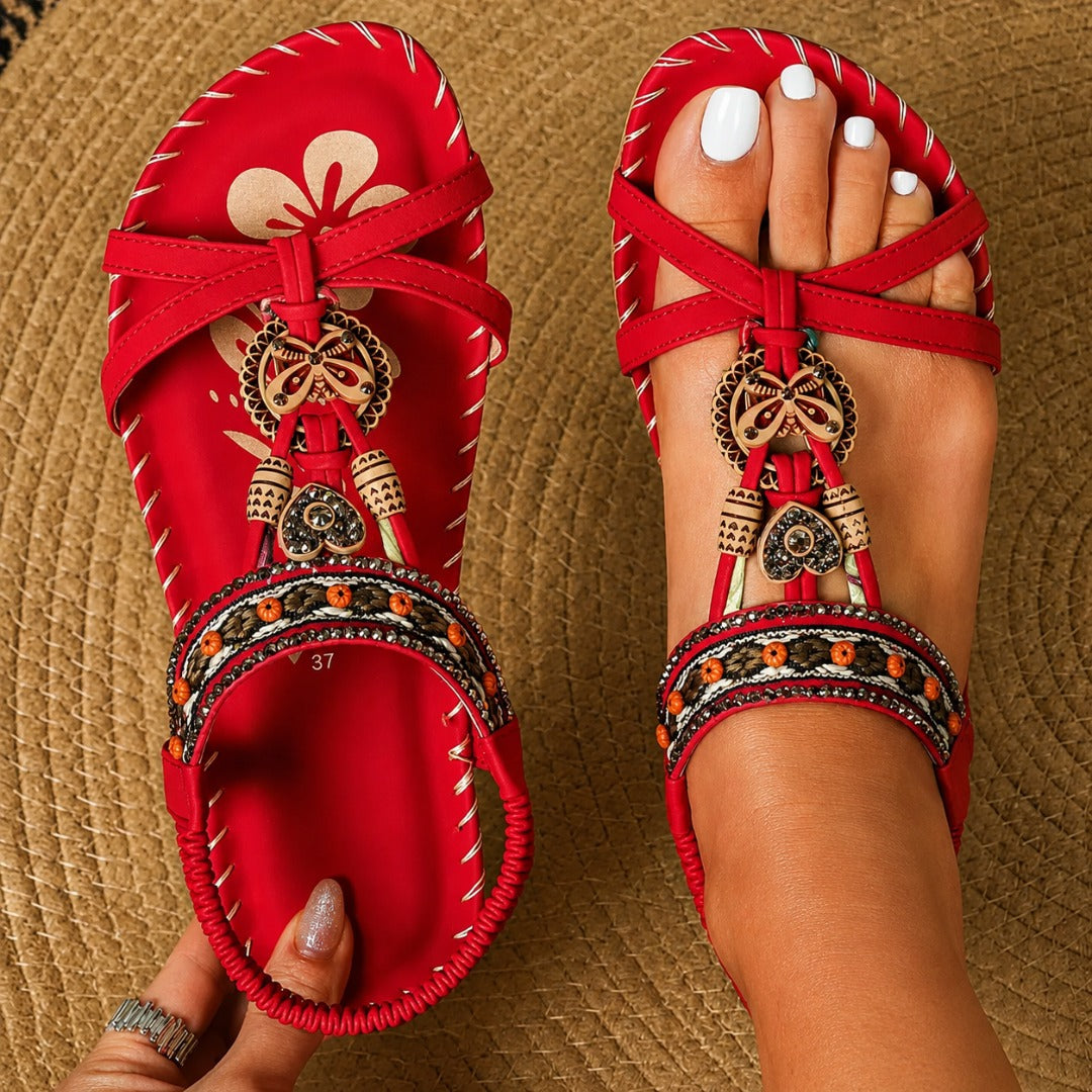 Lindy | Boho Comfort Sandals for Women
