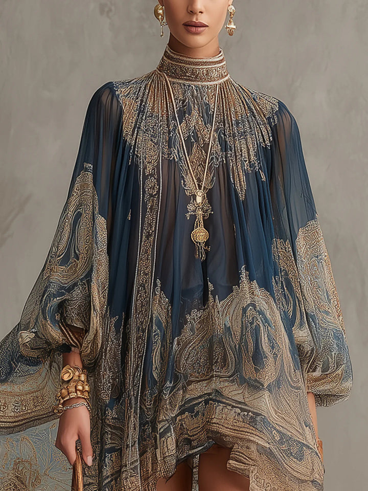 Anna | Chiffon Mini Dress for Women
