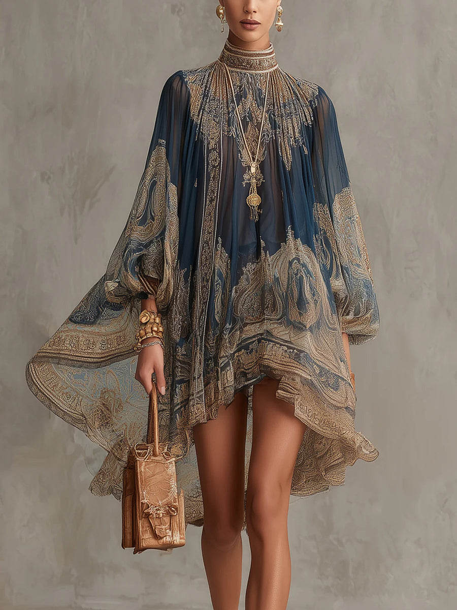 Anna | Chiffon Mini Dress for Women