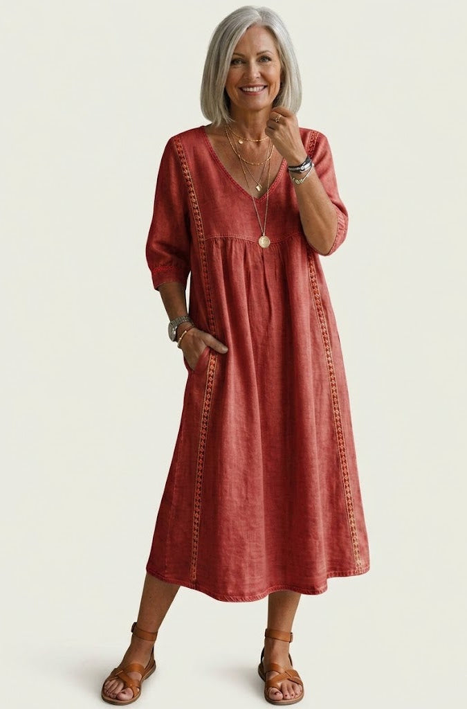 Juliette | A-Line Maxi Dress for Women | Elegant Occasion
