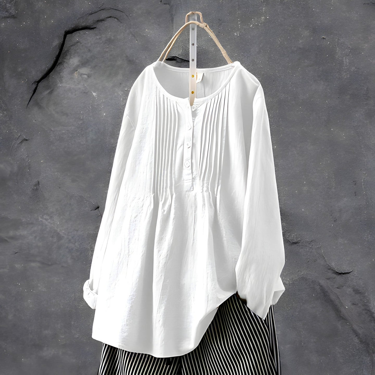 Ariadne | Tummy-Tucking Tunic Blouse for Women | Flattering Fit