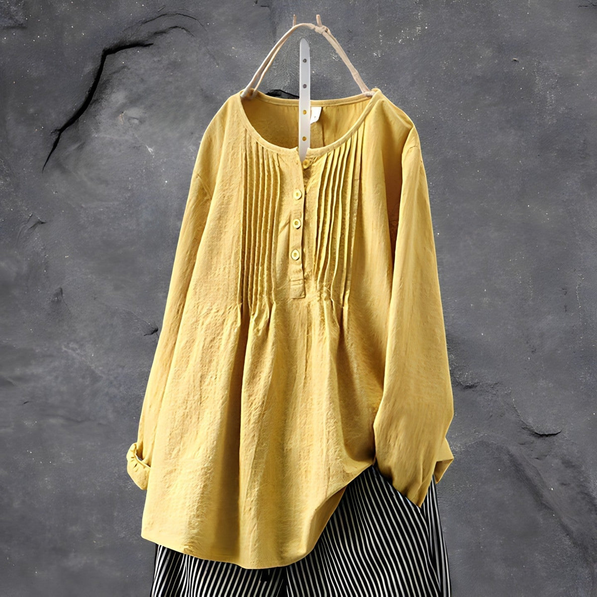 Ariadne | Tummy-Tucking Tunic Blouse for Women | Flattering Fit