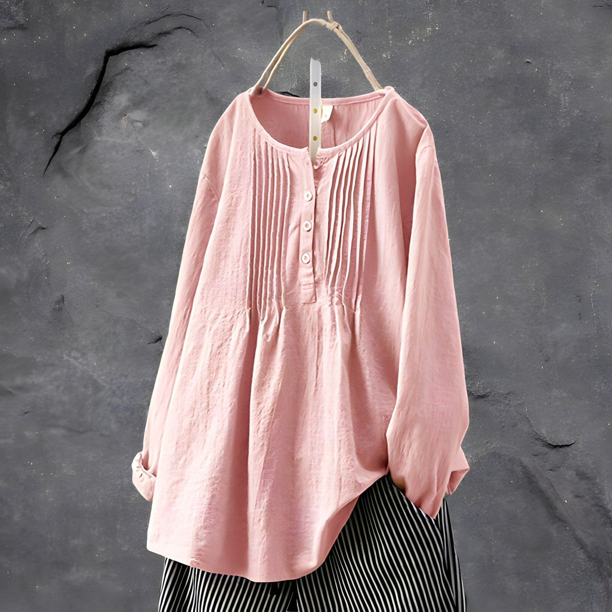 Ariadne | Tummy-Tucking Tunic Blouse for Women | Flattering Fit