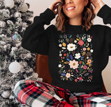 Georgia | Wildflower-Print Sweatshirt