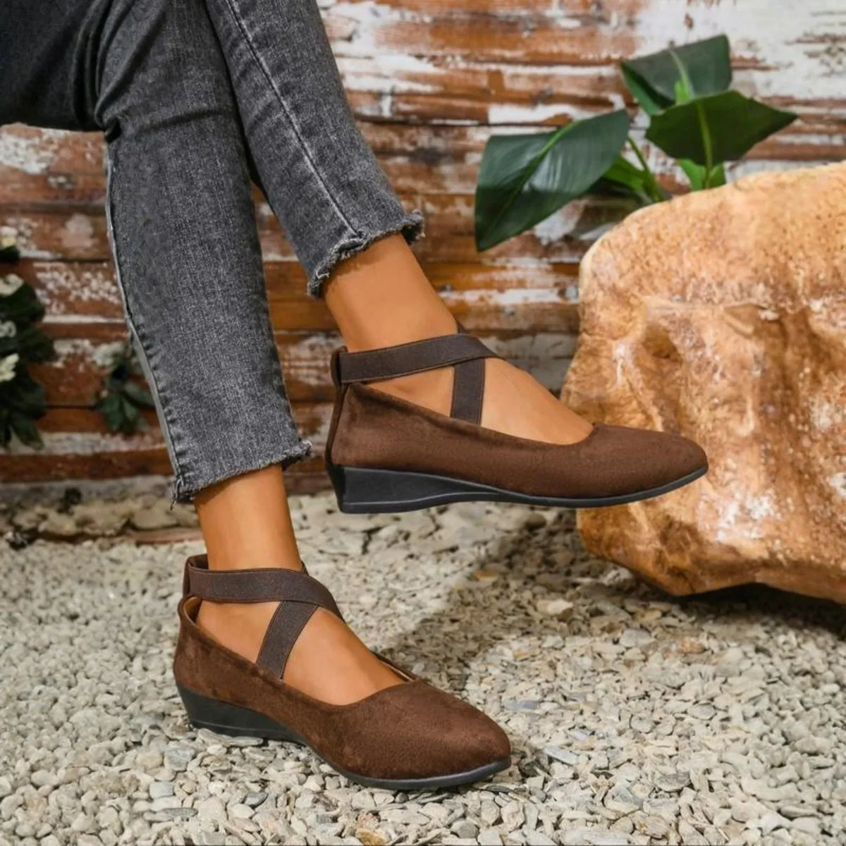 Savannah | Comfort Wedge Ballet Flats for Women | Daily Wear