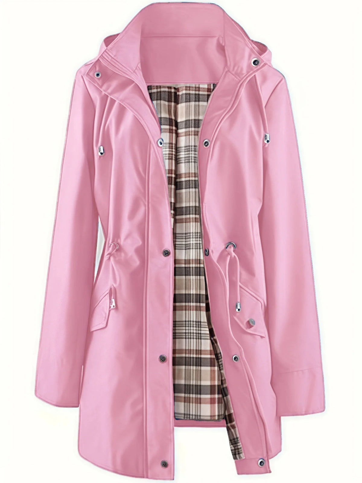 Lauren | Waterproof 3-in-1 Detachable-Hood Rain Coat for Women