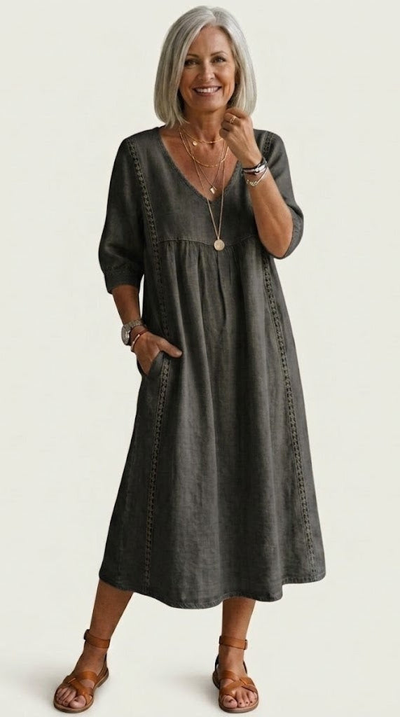 Juliette | A-Line Maxi Dress for Women | Elegant Occasion