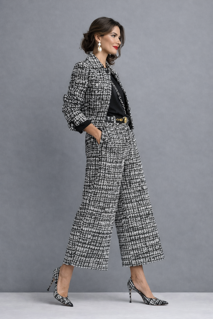 Melize | Coordinated Top and Pants Two-Piece Set for Women