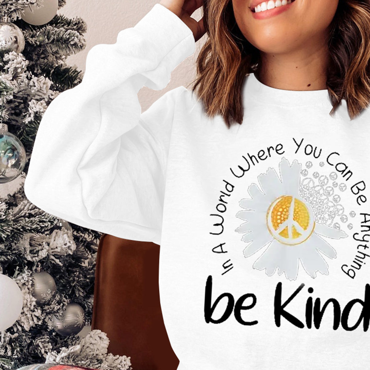 Hailey | Graphic-Print Casual Sweatshirt