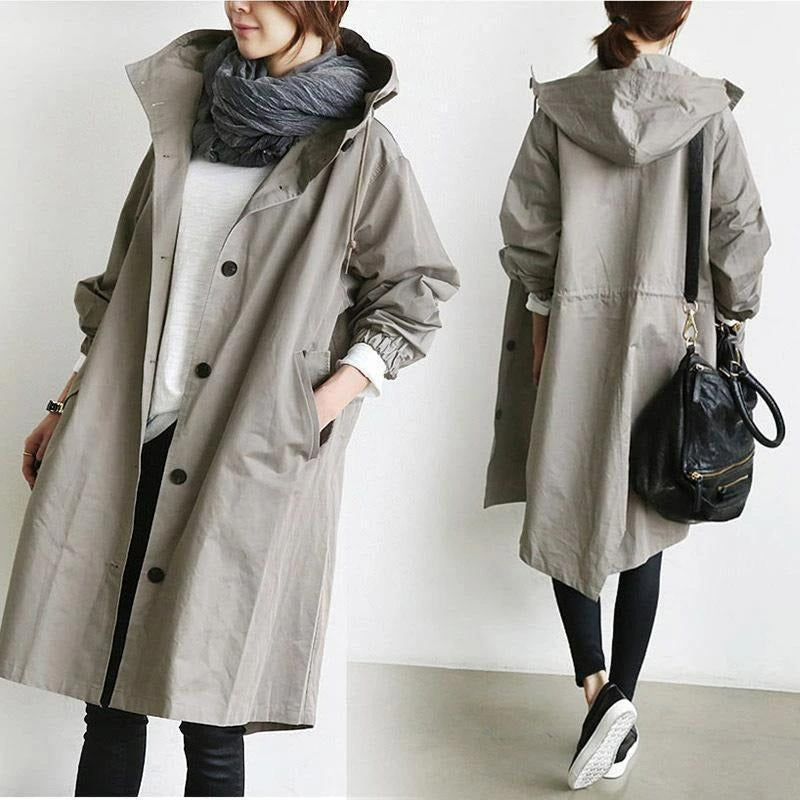 Aubrey | Waterproof Trench Coat for Women | Stylish Outerwear