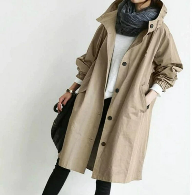 Aubrey | Waterproof Trench Coat for Women | Stylish Outerwear