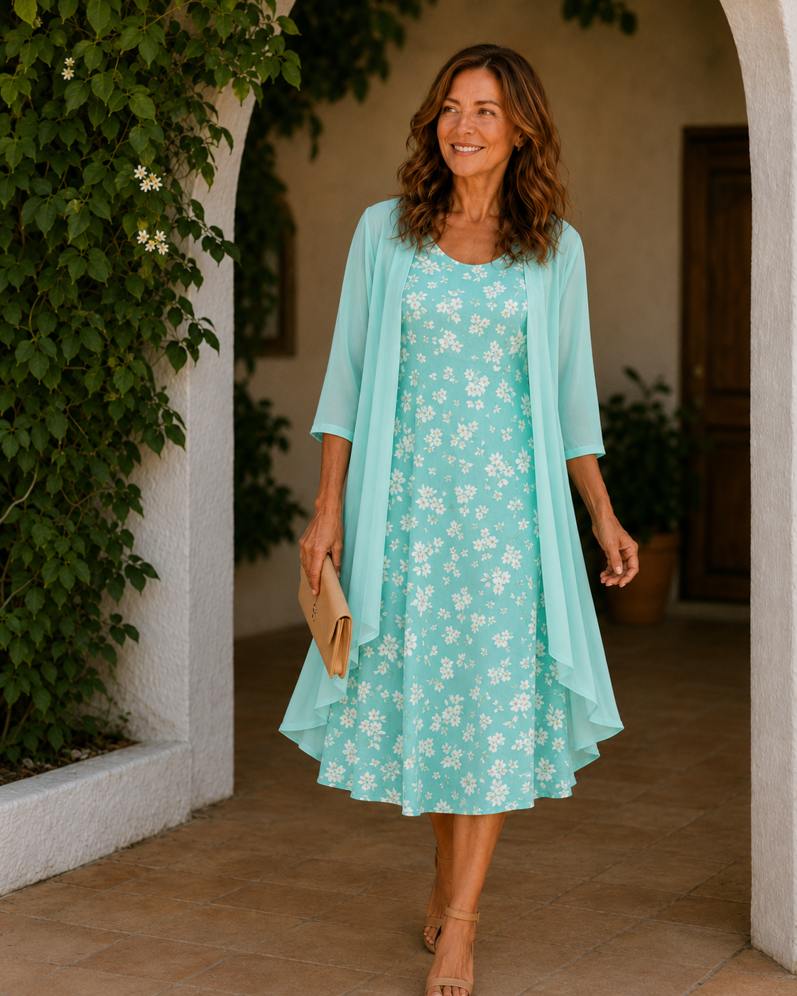 Capri | Flowy Duster Maxi Dress for Women