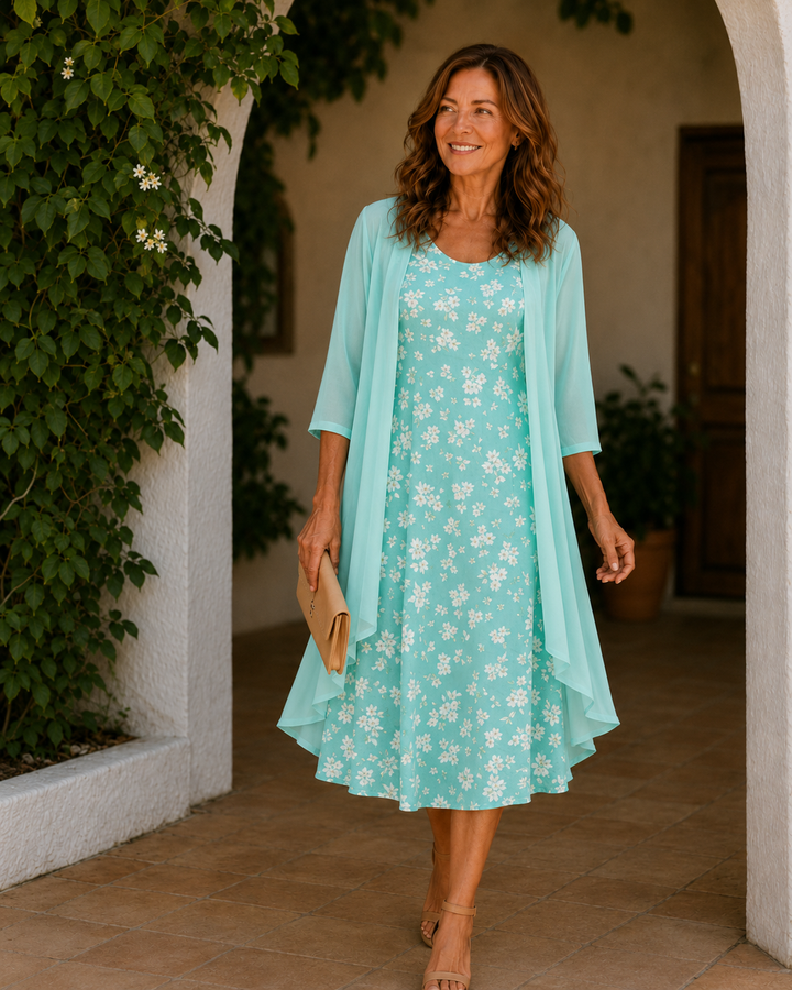 Capri | Layered Duster Maxi Dress for Women