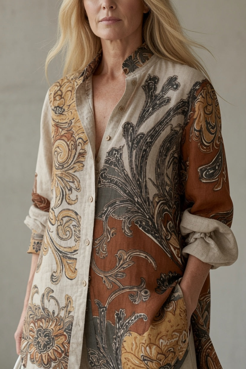 Tara | Vintage Bohemian Two-Piece Set for Women