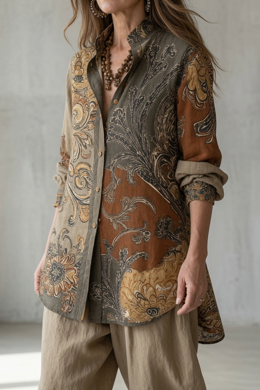 Tara | Vintage Bohemian Two-Piece Set for Women